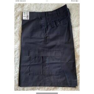 Horace Small Cargo Shorts Mens Size XL Black Uniform/Police/Security NEW